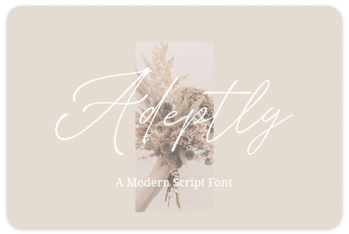 Adeptly Font