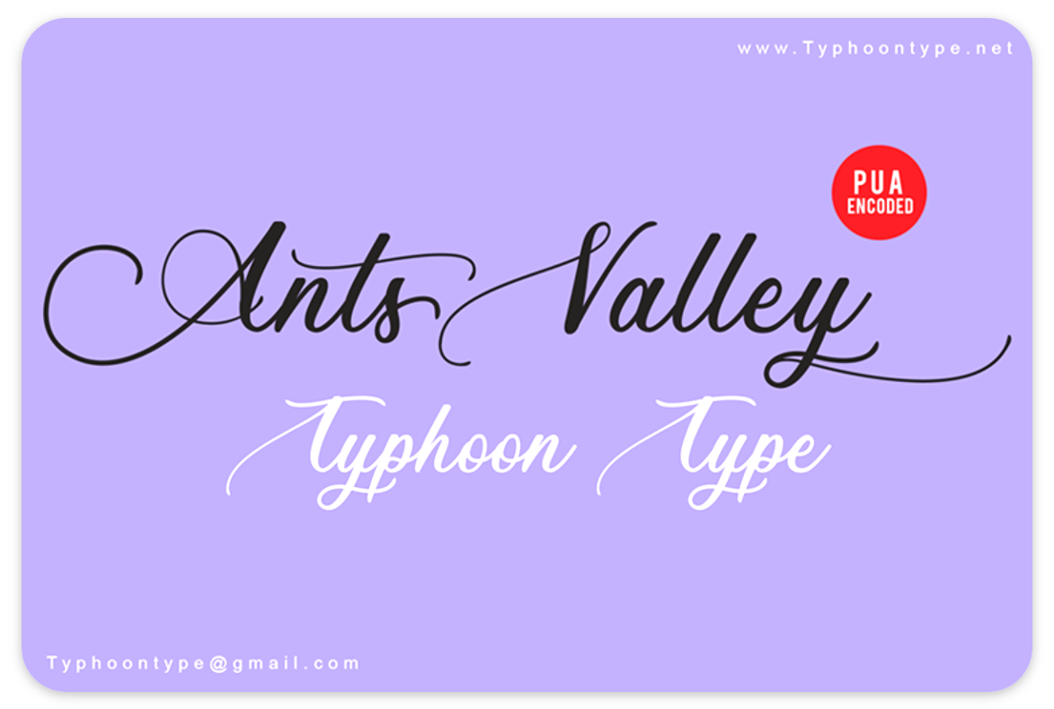 Ants Valley Font